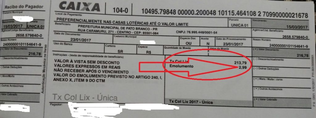 iptu pato branco
